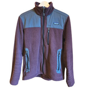 Patagonia Finmark Fleece Jacket Maroon Men's Small